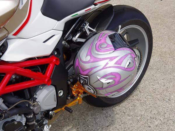 BABYFACE ベビーフェイス ヘルメットロック BRUTALE F4系 MV AGUSTA アグスタ ヘルメット