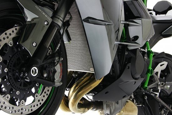 MOTO CORSE モトコルセ チタニウム プロテクションスクリーン ラジエター H2 H2R K...