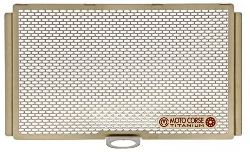 MOTO CORSE モトコルセ チタニウム プロテクションスクリーン オイルクーラー Multistrada 1260 DUCATI ドゥカティ ラジエーターコアガード・オイルクーラーコアガード 冷却関連 エンジン