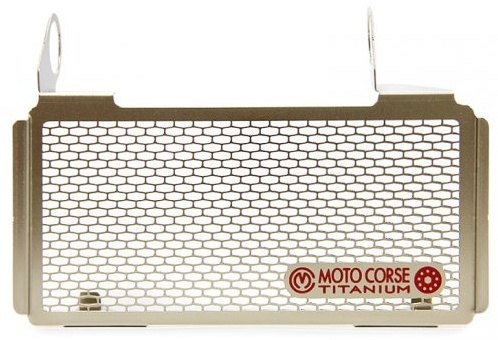 MOTO CORSE モトコルセ チタニウム プロテクションスクリーン オイルクーラー Hypermotard 939 950 DUCATI ドゥカティ ラジエーターコアガード・オイルクーラーコアガード 冷却関連 エンジン