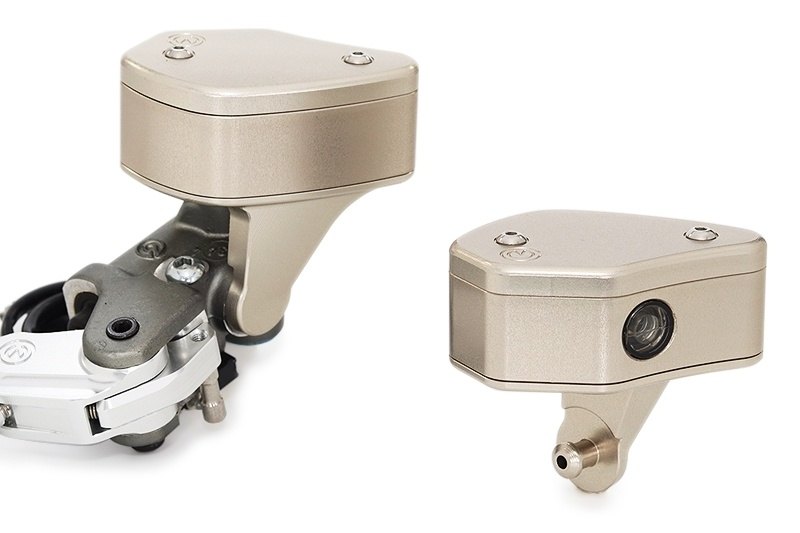 MOTO CORSE モトコルセ CNC アルミニウム ペンタゴンフルードリザーバー brembo ストリートラジアルマスターシリンダー クラッチ Streetfighter V4 Diavel Hypermotard 950 Scrambler Cafe Racer DUCATI ドゥカティ クラッチマスターシリンダー 駆動系 カラー：ブラック