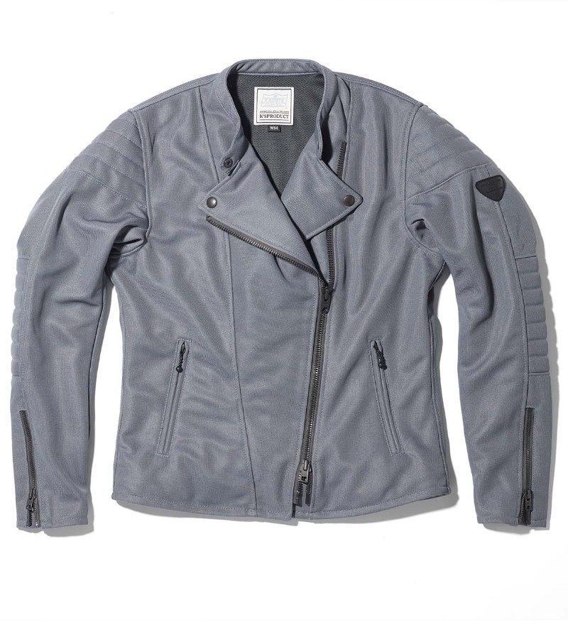 KADOYA カドヤ MARKSMAN BARRETT ファブリックジャケット メッシュ［K’S LEATHER ＆ K’S PRODUCT］レデ..