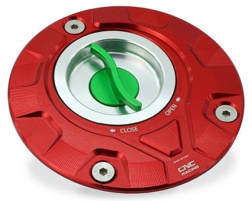 CNC Racing シーエヌシーレーシング タンクキャップ Livery Tricolore DUCATI ドゥカティ MV AGUSTA アグスタ YAMAHA ヤマハ ガソリンタンクキャップ タンク関連 外装