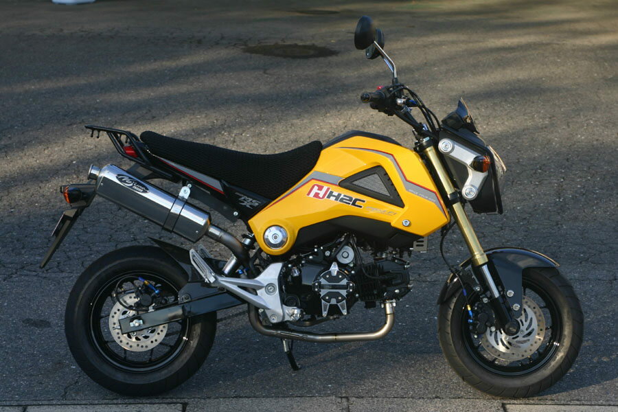 51 cc 〜125 cc  - NOJIMA ノジマ FASARM M2 フルエキゾーストマフラー GROM [グロム] MSX125 HONDA ホンダ マフラー