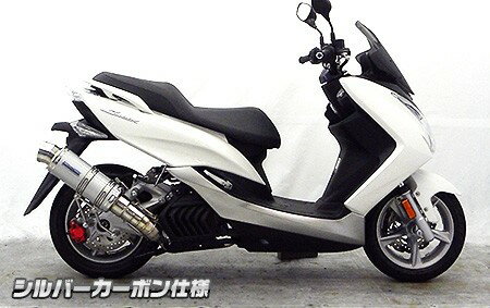 Other - WirusWin ウイルズウィン プレミアムマフラー シルバーカーボン仕様 SMAX マジェスティS YAMAHA ヤマハ フルエキゾーストマフラー マフラー