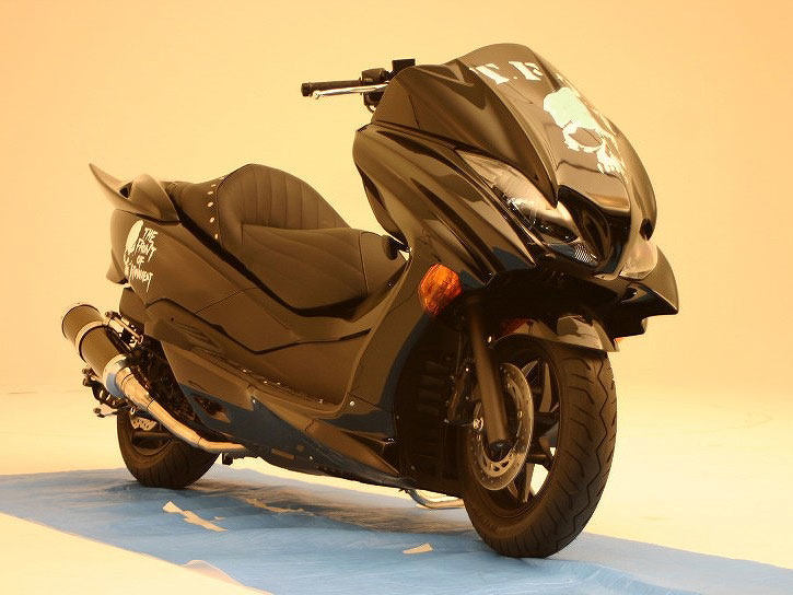 KOTANI MOTORS コタニモータース FORZA MF10用 武装戦線外装キット 黒/マットグレー [フォルツァ] MF10 HONDA ホンダ フルカウル・外装セット カウル関連 外装