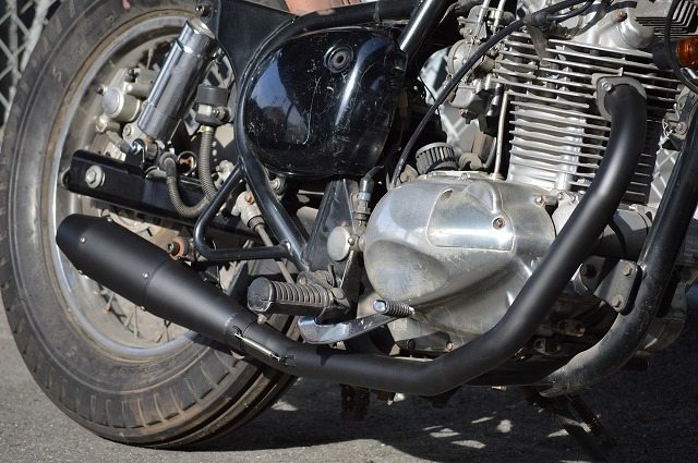 126 cc 〜250 cc  - AN-BU アンブ フルエキゾーストマフラー TYPE1 ESTRELLA [エストレア] KAWASAKI カワサキ マフラー