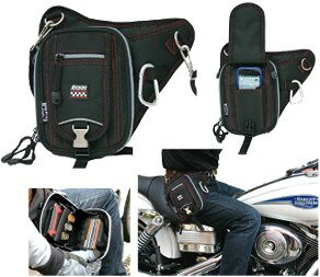 ■商品概要サイズ：H245×W255×D80mm容量：約1.8L素材：ナイロン600D／ポリウレタンコーティング【付属品】・ウエストベルト×1・フットベルト×1・コインホルダー×1・カラビナ×1■詳細説明立体デザインで太股にジャストフィットする小型ホルスターバッグです。スマートフォンも収納できる大きめフロントポケット。メインコンパートメントにはコインホルダー、カードホルダーを装備しスッキリ分別収納できます。『MINI』でも抜群の使い勝手です。■注意点※メーカー都合により商品の仕様変更がある場合がございます。ご了承ください。