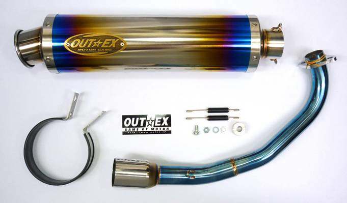 Other - OUTEX アウテックス OUTEX.R-BSTG フルエキゾーストマフラー シグナスX YAMAHA ヤマハ マフラー