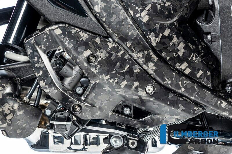 ILMBERGER イルムバーガー ヒールガード 右側 BDC(ブラック・ダイヤモンド・カーボン仕上げ) マット仕上げ(艶なし) ステップ 足回り