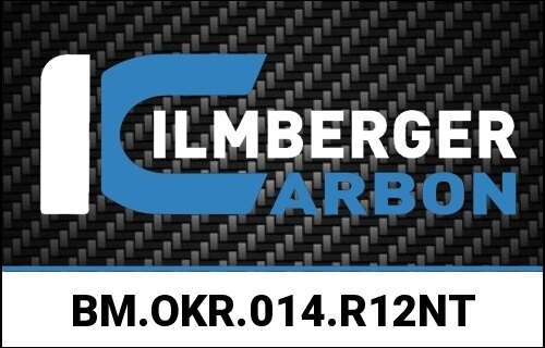 ILMBERGER イルムバーガー オイルクーラーカバー右側 BDC マット R12 nineT BMW ラジエーターコアガー..