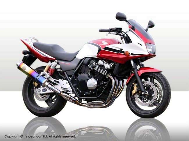 251 cc 〜400 cc  - r’s gear アールズギア ワイバン シングルタイプマフラー CB400スーパーフォア CB400スーパーボルドール HONDA ホンダ フルエキゾーストマフラー マフラー