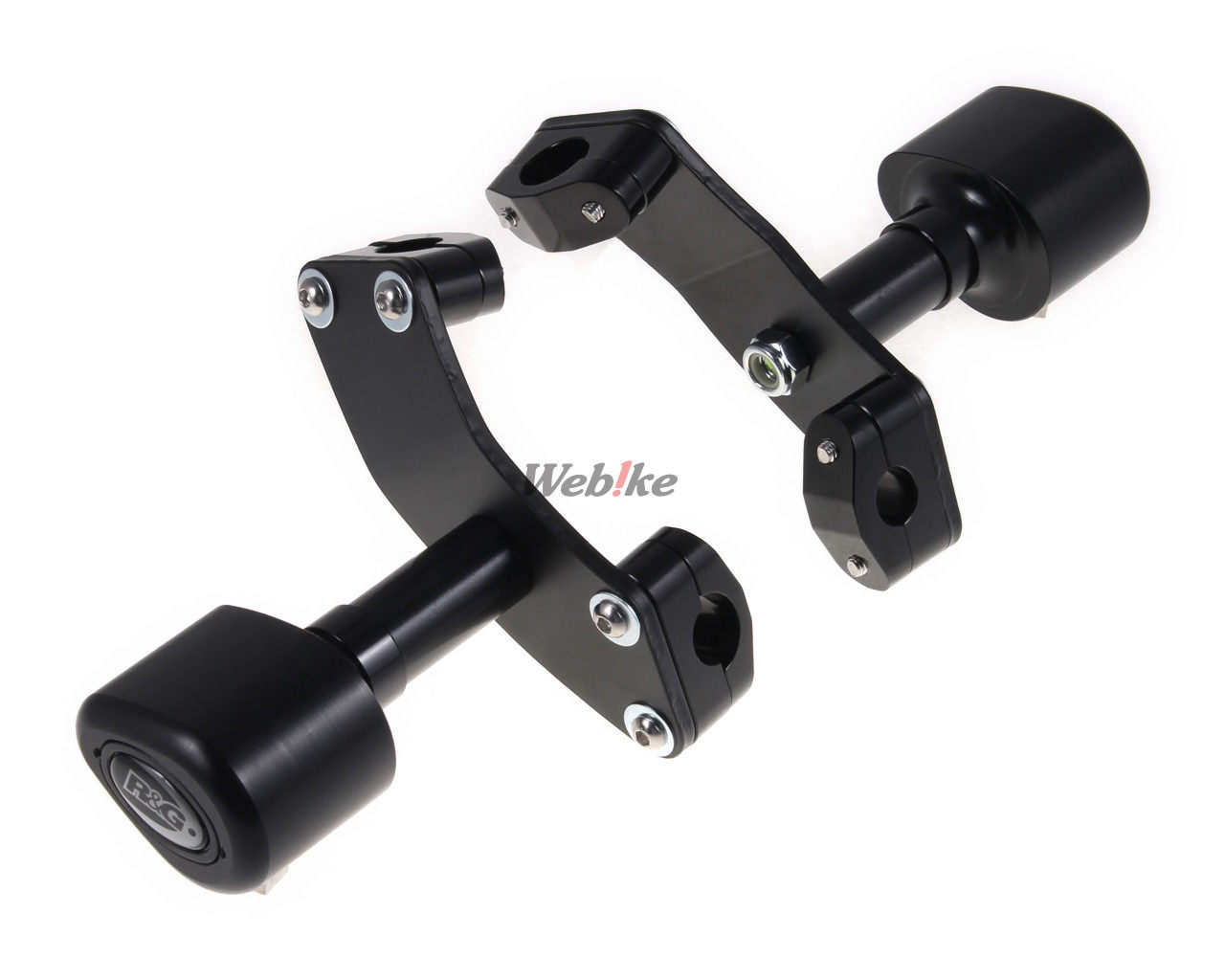 R&G アールアンドジー クラッシュガード・プロテクター - エアロ(Aero) スタイル【Aero Crash Protectors】■ RC125 RC200 RC390 KTM エンジンスライダー・フレームスライダー フレーム