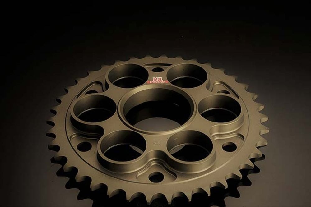 ISA アイエスエー リアスプロケット ジュラルミン 1098 1198 Diavel DUCATI ドゥカティ ドリブンスプロケット・リアスプロケット 駆動系 丁数：37