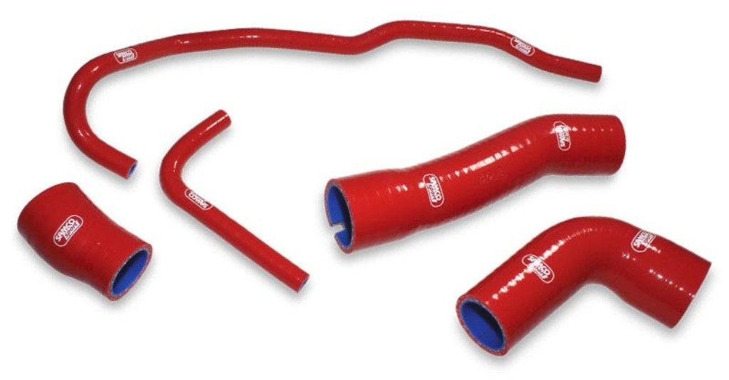 SAMCO SPORT サムコスポーツ クーラントホース(ラジエーターホース) S 1000 RR BMW ラジエーター 冷却関連 エンジン カラー：レッド