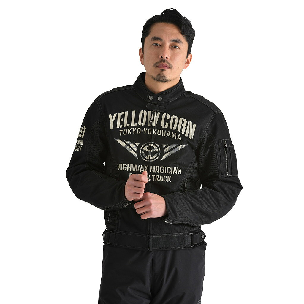 ■商品概要【カラー】ブラック／アイボリー【素材／材質】・表地：ポリエステルメッシュ・裏地：メッシュ仕様【仕様】・防水：×・透湿：×・防風インナー着脱：×・肩パッド：ソフトプロテクター標準装備・肘パッド：ソフトプロテクター標準装備・脊椎パッド：ソフトプロテクター標準装備・胸部パッド：ポケットあり(プロテクター別売り)・リフレクター：×・袖ばたつき防止：×■詳細説明プリントデザインでリーズナブル！今シーズンは2色ラインナップウェストアジャスターNEWプロテクター採用安全性UP！多種胸部プロテクター取付可■注意点※メーカー都合により商品の仕様変更がある場合がございます。ご了承ください。※モデル画像にはサンプル品が含まれているため、細部の仕様が異なる場合があります。