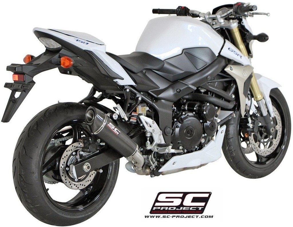 401 cc 〜750 cc  - SC-PROJECT SCプロジェクト コニック スリップオンサイレンサー GSR 750 SUZUKI スズキ スリップオンマフラー マフラー
