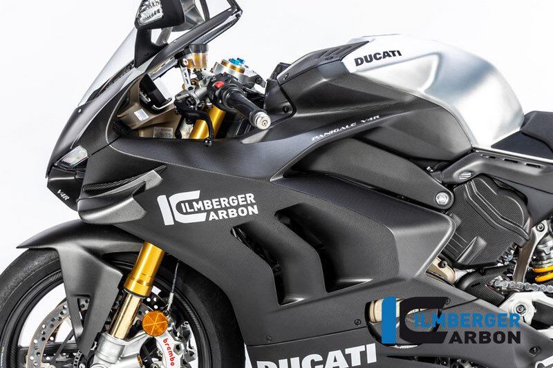 ILMBERGER イルムバーガー フェアリングサイドパネル 左 マット PANIGALE V4 R S DUCATI ドゥカティ サイドカウル・サイドカバー カウル関連 外装
