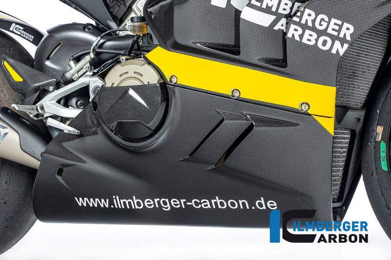 ILMBERGER イルムバーガー ベリーパン グロス ローエキゾースト用 パニガーレ PANIGALE V4 S DUCATI ドゥカティ アンダーカウル カウル関連 外装