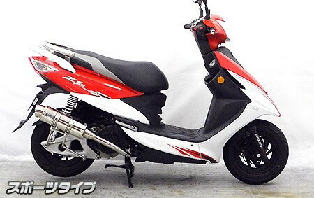 WirusWin ウイルズウィン ロイヤルマフラー スポーツタイプ Z1 125 SYM フルエキゾーストマフラー マフラー