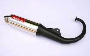 K2TEC ケイツーテック ALBA [アルバ] BWSビーウィズ ギア YAMAHA ヤマハ チャンバー マフラー