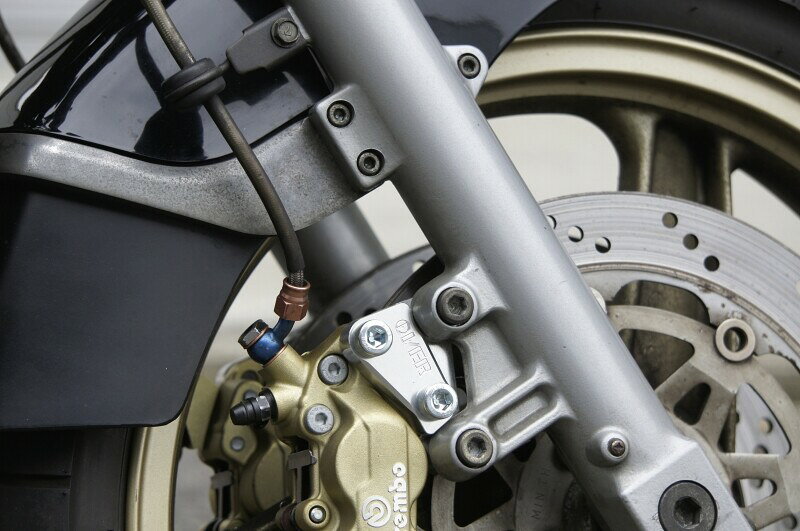 OVER ���������� �ե���ȥ����ѡ����ݡ��� �֥���4P/40mm�� GPZ900R KAWASAKI ���掠�� �����ѡ����ݡ��ȡ��֥饱�å� �֥졼��