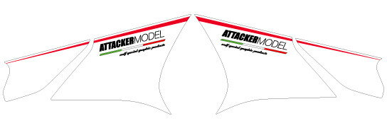 MDF エムディーエフ 車種別グラフィックデカールキット 1199/899 アタッカー 899Panigale 1299Panigale..