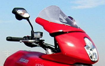 MOTO CORSE モトコルセ オプティカル ウインドスクリーン MULTISTRADA 1000DS [ムルティストラーダ] 1100 DUCATI ドゥカティ スクリーン 外装