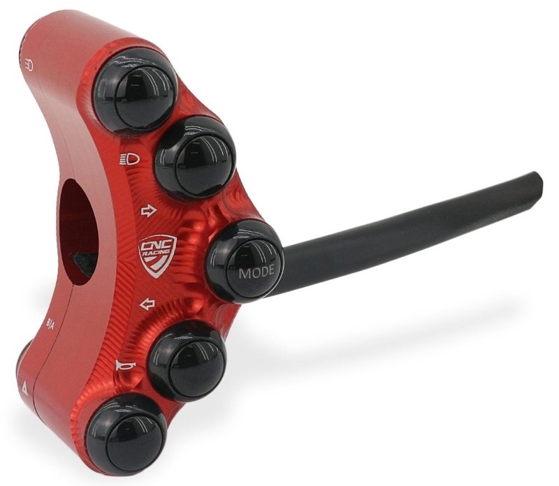CNC Racing シーエヌシーレーシング 左側ハンドルスイッチ PANIGALE V4 R S SP SP2 30° ANNIVERSARIO 916 STREETFIGHTER V2 DUCATI ドゥカティ ハンドルスイッチ・スイッチボックス ハンドル周辺パーツ ハンドル