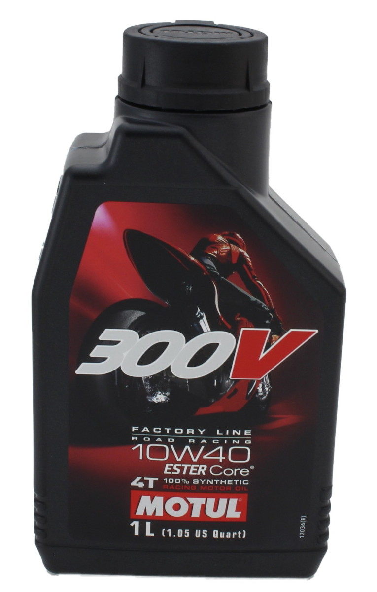 MOTUL モチュール 旧300V FACTORY LINE ROAD RACING 4T (300V ファクトリーライン ロード レーシング) 【10W-40】【1L】【4サイクルオイル】のサムネイル