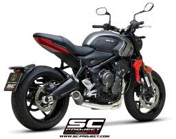 SC-PROJECT SCプロジェクト フルエキゾーストシステム 3-1＆CR-T サイレンサー TRIDENT 660 TRIUMPH トライアンフ