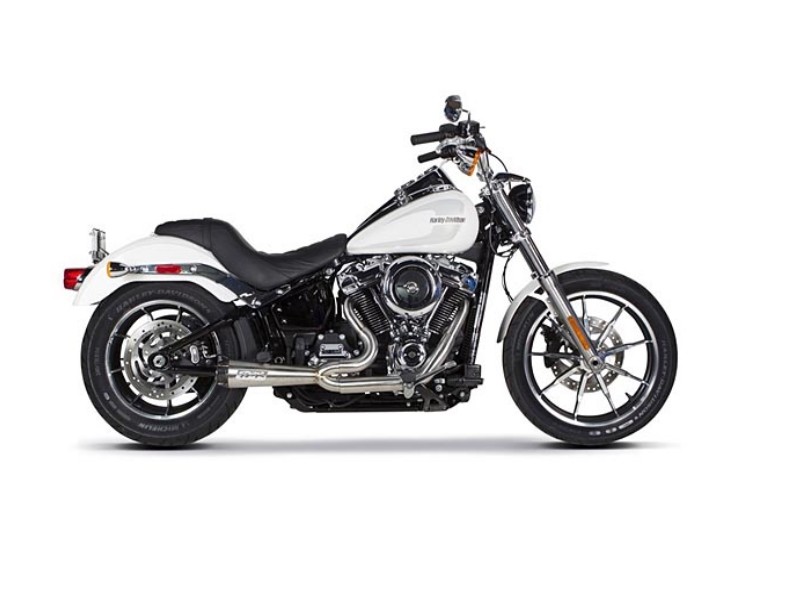 Two Brothers Racing ツーブラザーズレーシング Comp-S フルエキゾーストマフラー Softail 18 HARLEY-DAVIDSON ハーレーダビッドソン マフラー カラー：セラミックブラック／カーボンエンド