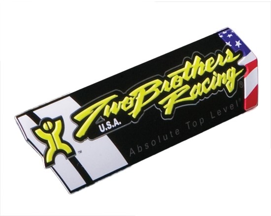 Two Brothers Racing ツーブラザーズレーシング サイレンサーエンブレム スタンダード エンブレム 外装