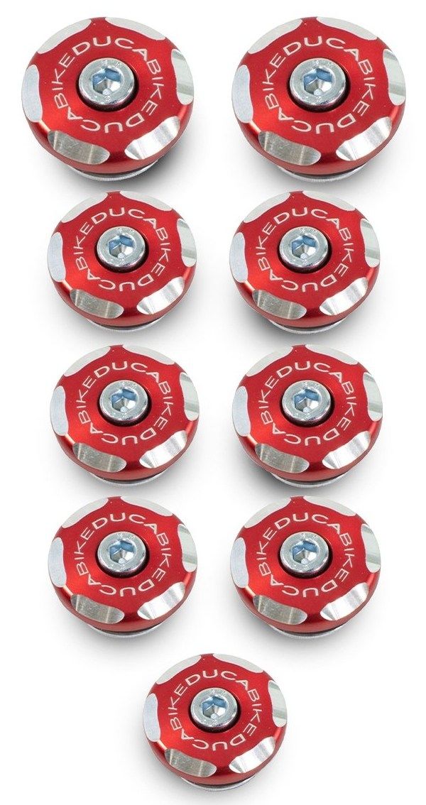 DUCABIKE (DBK) ドゥカバイク (ディービーケー) フレームプラグ STREETFIGHTER 1098 848 S DUCATI ドゥカティ フレームホールキャップ 外装