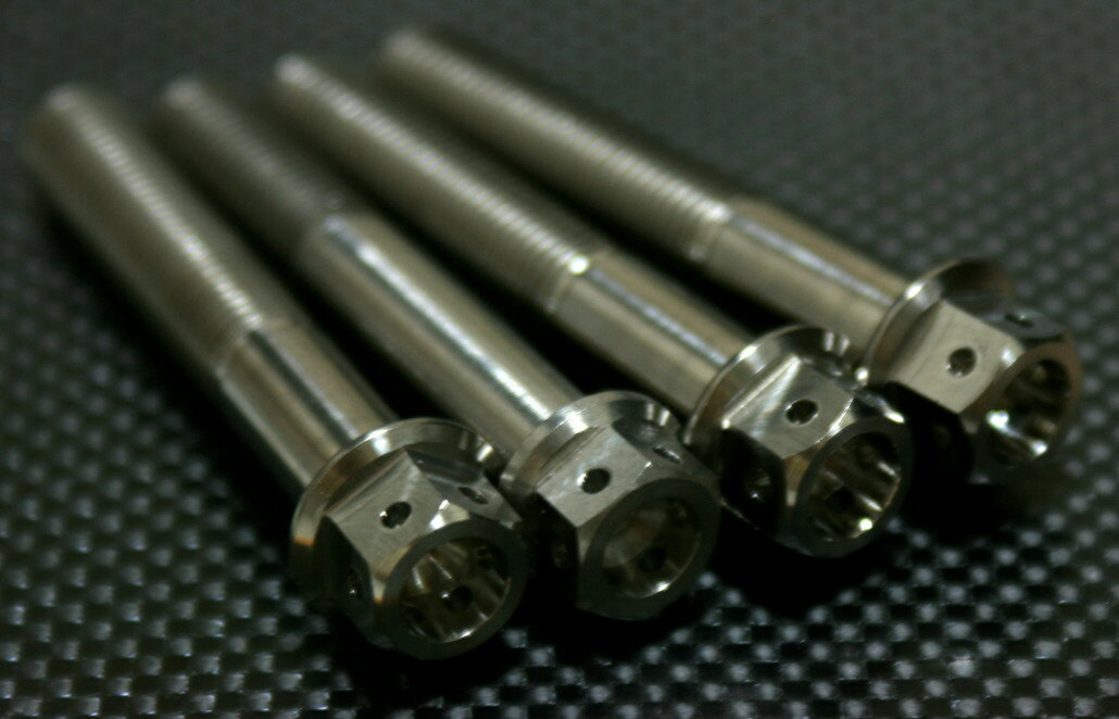 TITANIUM64 チタニウムロクジュウヨン キャリパーマウントボルトレーススペック HYPERMOTARD796 [ハイパーモタード] HYPERMOTARD821 HYPERMOTARD1100 DUCATI ドゥカティ その他ブレーキパーツ ブレーキ