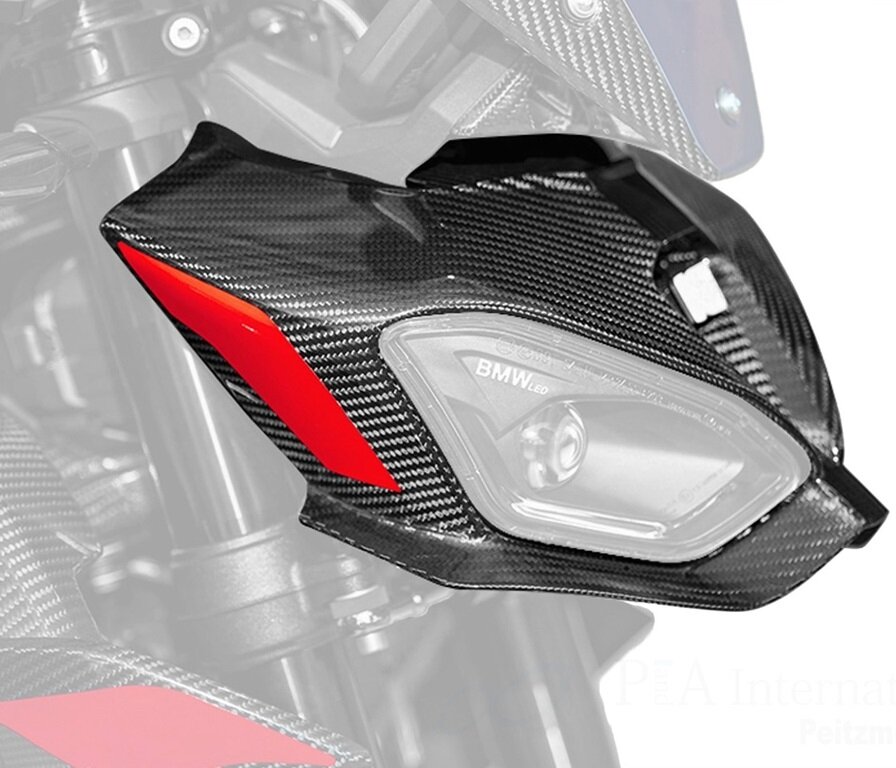 Wunderlich ワンダーリッヒ カーボンヘッドライトフェアリングキット M1000R S1000R BMW アッパーカウル・フロントカウル カウル関連 外装