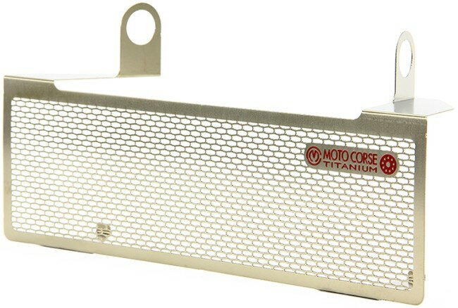 MOTO CORSE モトコルセ オイルクーラー チタニウム プロテクション スクリーン コアガード BRUTALE800 ..