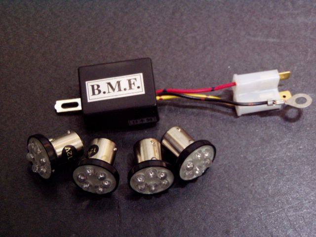 B-MOON FACTORY ビームーンファクトリー LEDウインカーバルブ/デジタルリレーセット MONKEY [モンキー] DAX [ダックス] CHALY [シャリー] HONDA ホンダ ウインカーリレー 灯火類 電装系