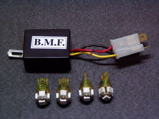 B-MOON FACTORY ビームーンファクトリー LEDウインカーバルブ/デジタルリレーセット リトルカブ HONDA ホンダ