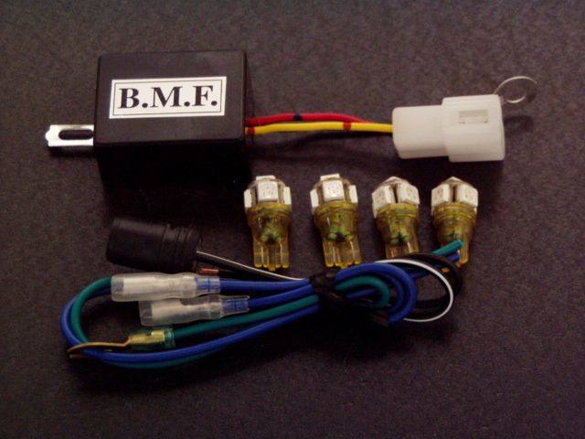 B-MOON FACTORY ビームーンファクトリー LEDウインカーバルブ/デジタルリレーセット ADDRESS110 [アドレス] SUZUKI スズキ