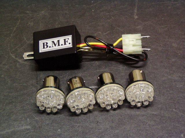 B-MOON FACTORY ビームーンファクトリー LEDウインカーバルブ/デジタルリレーセット シグナスX　125 YAMAHA ヤマハ ウインカーリレー 灯火類 電装系
