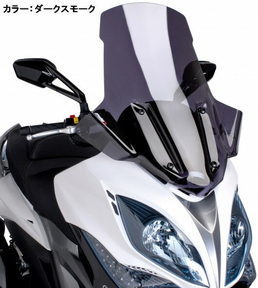 Puig プーチ V-TECH Line ツーリングスクリーン XCITING400 14-17 KYMCO キムコ スクリーン 外装