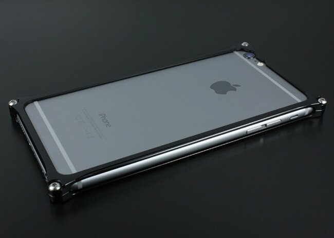 GILD design ギルドデザイン ソリッドバンパー for iPhone6／S Plus ブラック
