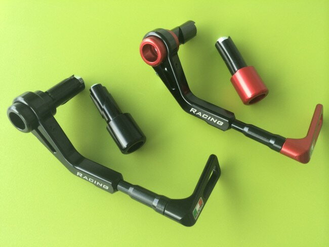 TWM ティーダブリューエム ブレーキレバーガード ハンドルバーエンド内径15mm-17mm レバーガード ハン..