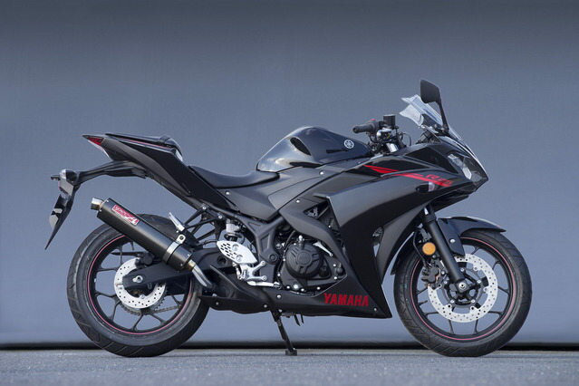 YAMAMOTO RACING ヤマモトレーシング SUS スリップオンマフラー カーボン YZF-R25 YAMAHA ヤマハ マフラー