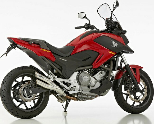 HONDA - HURRIC フリック スリップオンマフラー [ラウンドタイプ] (Pro 2) NC700S NC700X NC750S NC750X HONDA ホンダ マフラー