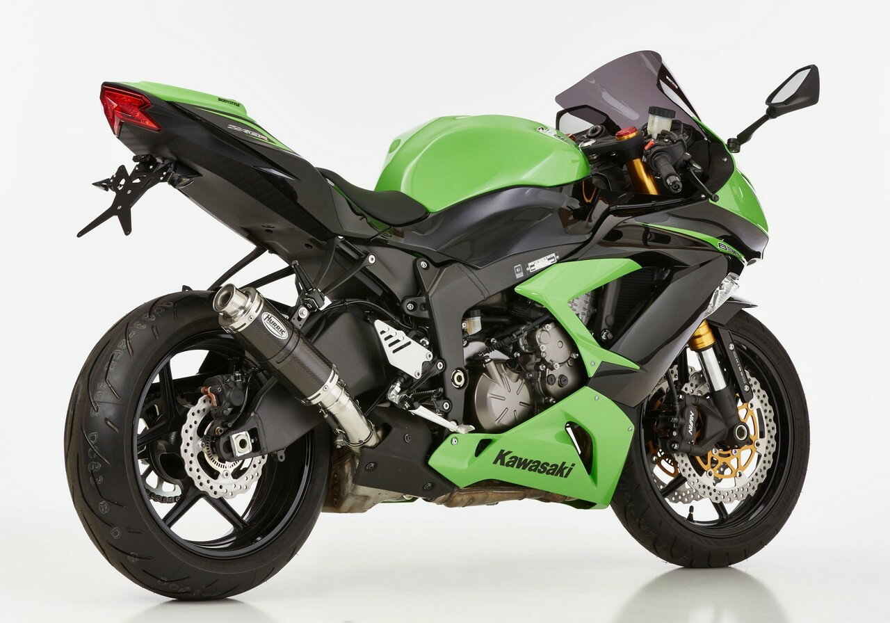 HURRIC フリック スリップオンマフラー スーパースポーツ [ラウンドタイプ] (SUPERSPORT) ZX-6R KAWASAKI カワサキ マフラー