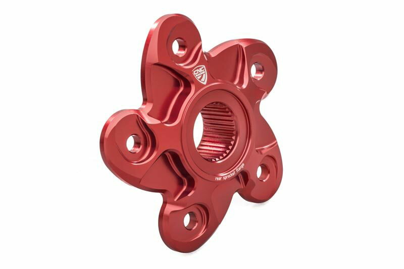 CNC Racing シーエヌシーレーシング スプロケットキャリア 848 848EVO STREETFIGHTER848 DUCATI ドゥカティ 駆動系 カラー：レッド