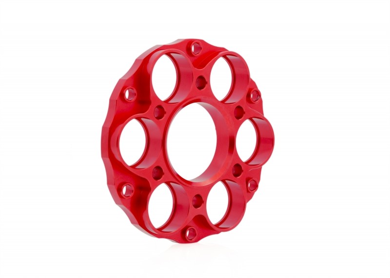 CNC Racing シーエヌシーレーシング スプロケットキャリア 1199Panigale R S/Tricolore 1299 Panigale S 1299Panigale MONSTER 1200 1200R 1200S DUCATI ドゥカティ 駆動系 カラー：レッド