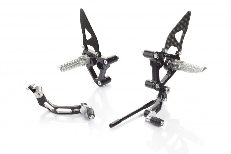 CNC Racing シーエヌシーレーシング アジャスタブル バックステップ 1098 1098R 1098S 848 848EVO DUCATI ドゥカティ ステップ 足回り